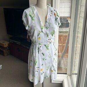 Floral Wrap Savoy Dress - Sunday Best Aritzia